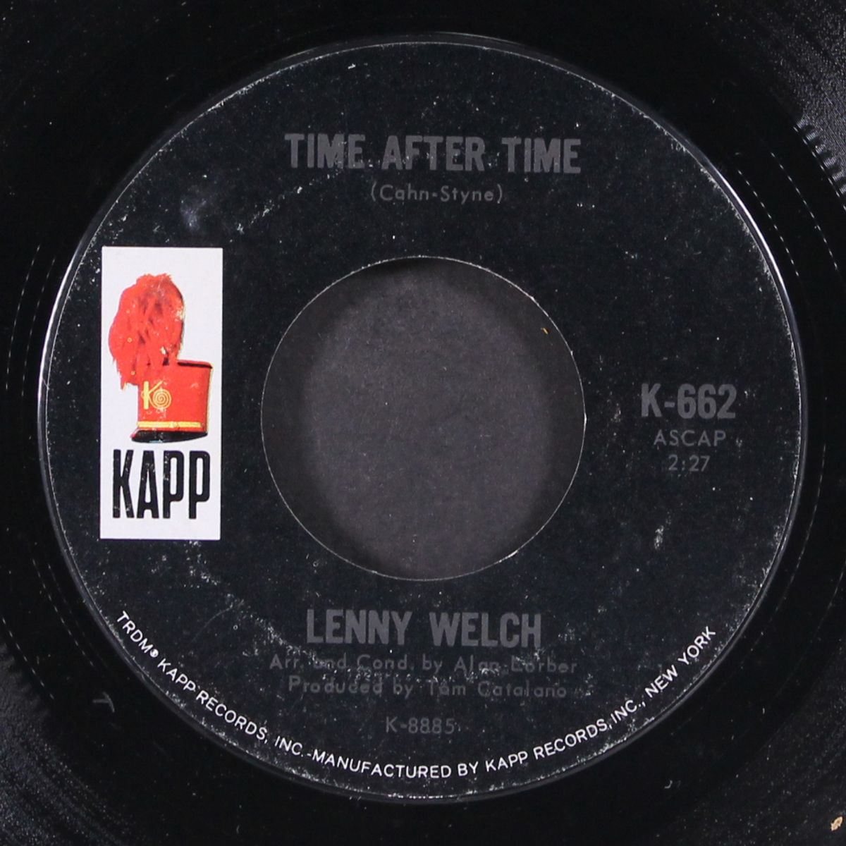 darling take me back / time after time by LENNY WELCH