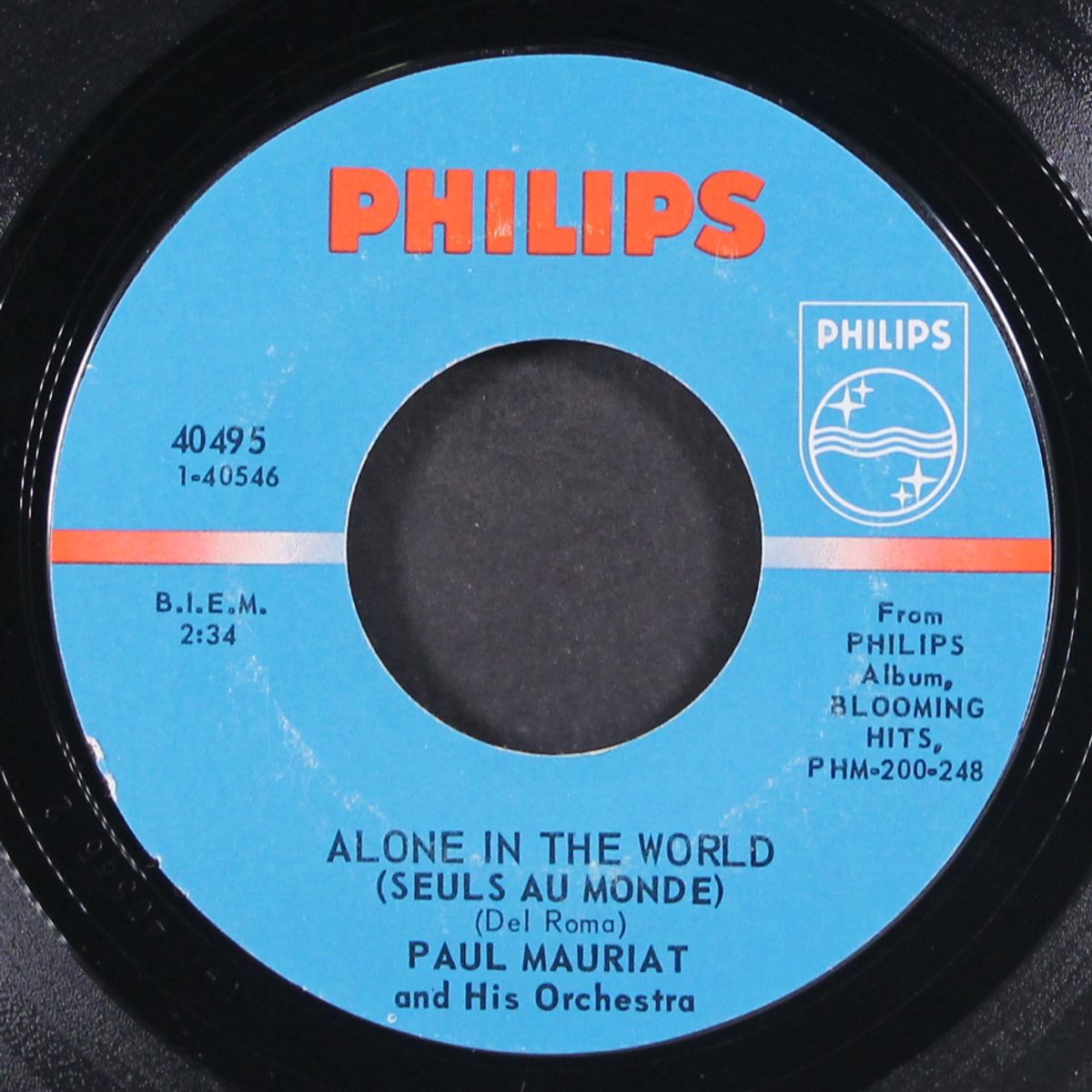 love is blue / sunny by PAUL MAURIAT