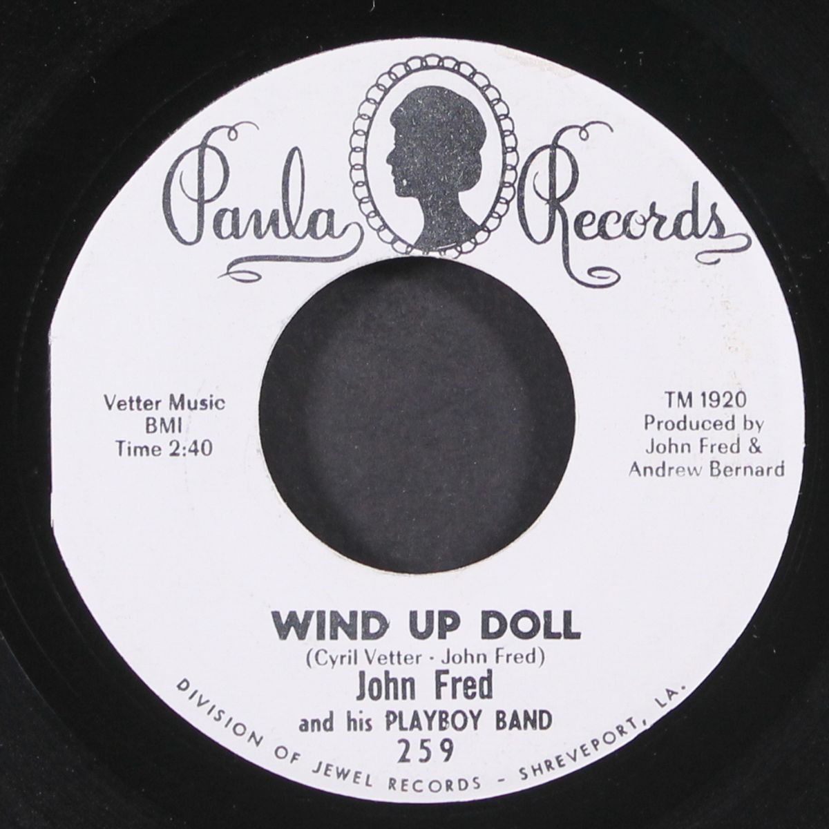 up and down / wind up doll by JOHN FRED & PLAYBOY BAND