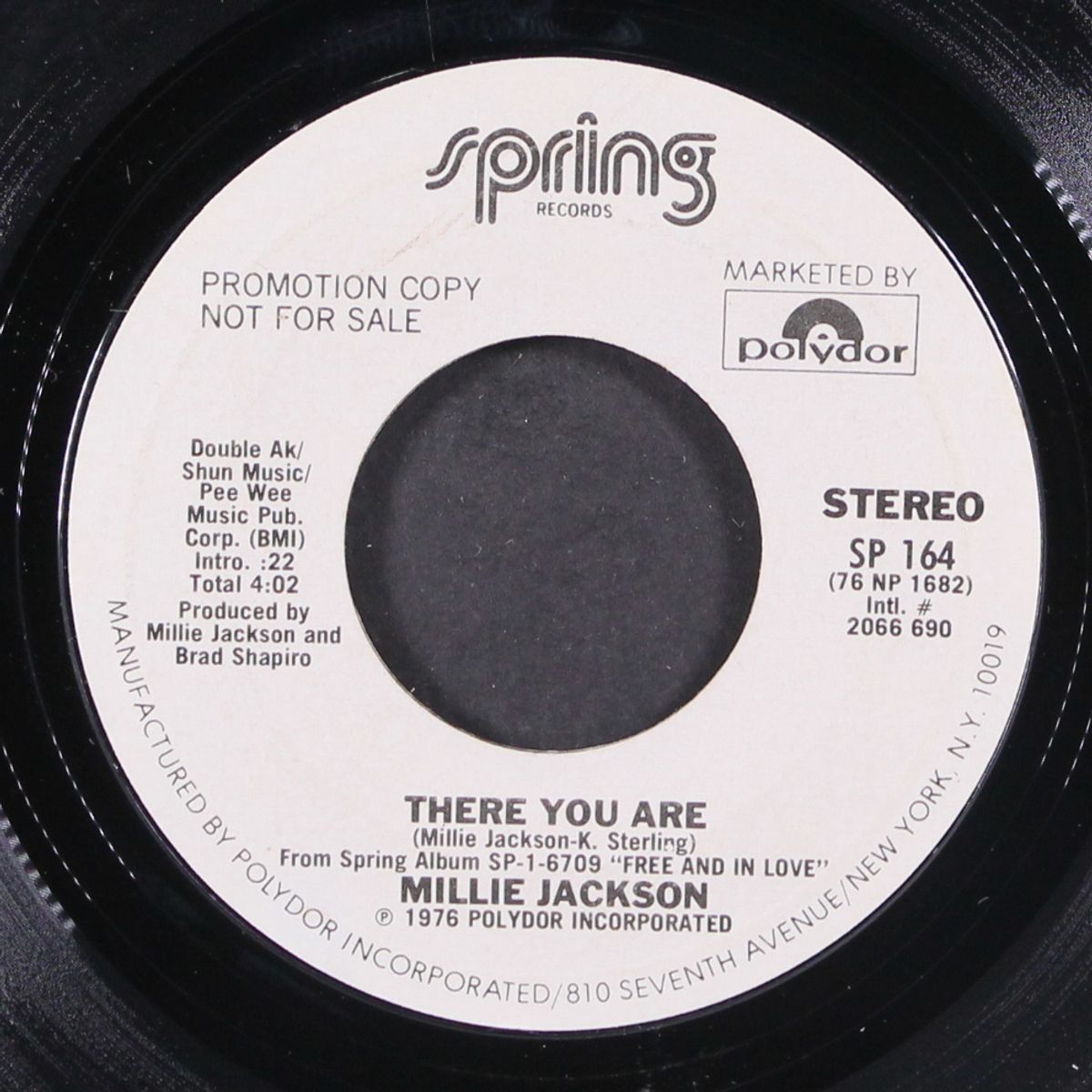 bad risk / there you are by MILLIE JACKSON