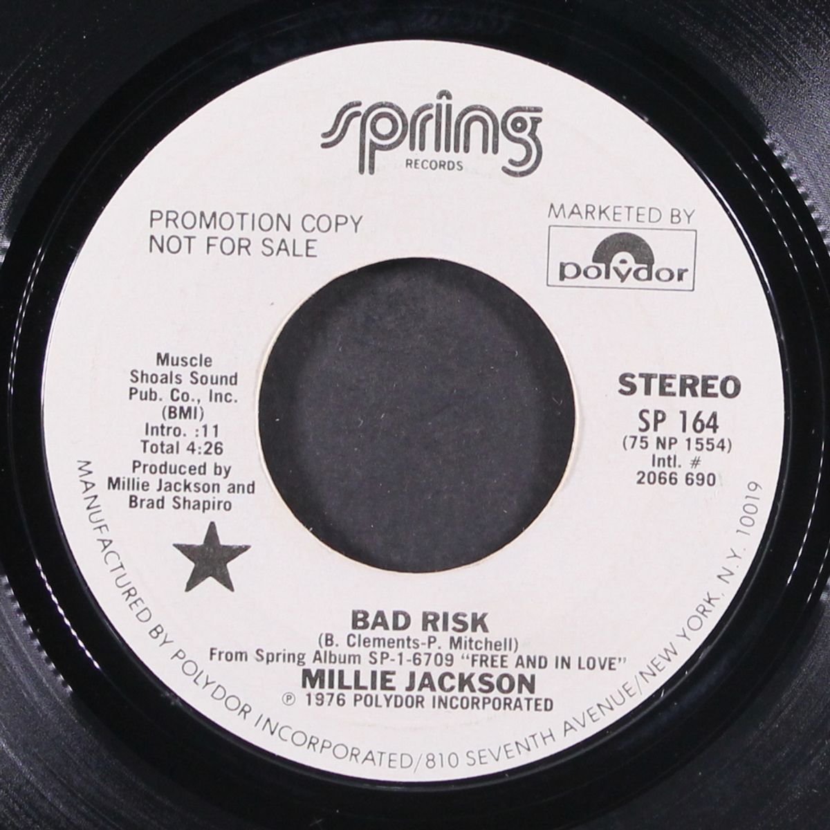 bad risk / there you are by MILLIE JACKSON