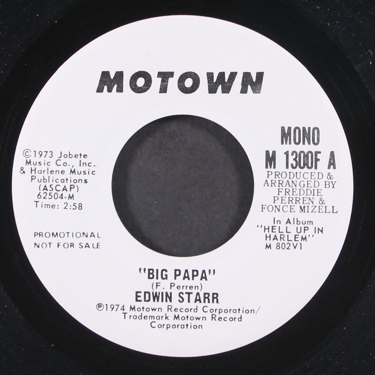 big papa / mono by EDWIN STARR