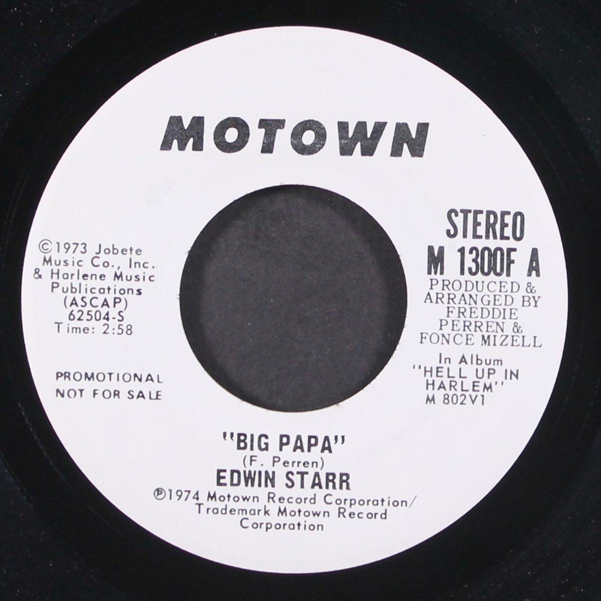 big papa / mono by EDWIN STARR
