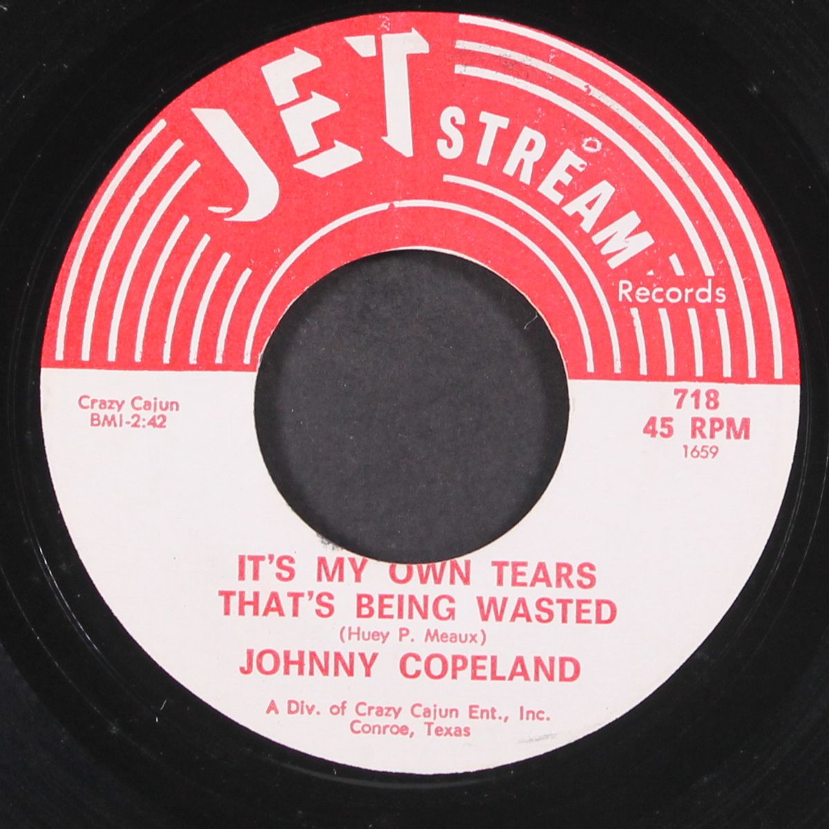 something you got / it's my own tears that's being wasted by JOHNNY COPELAND