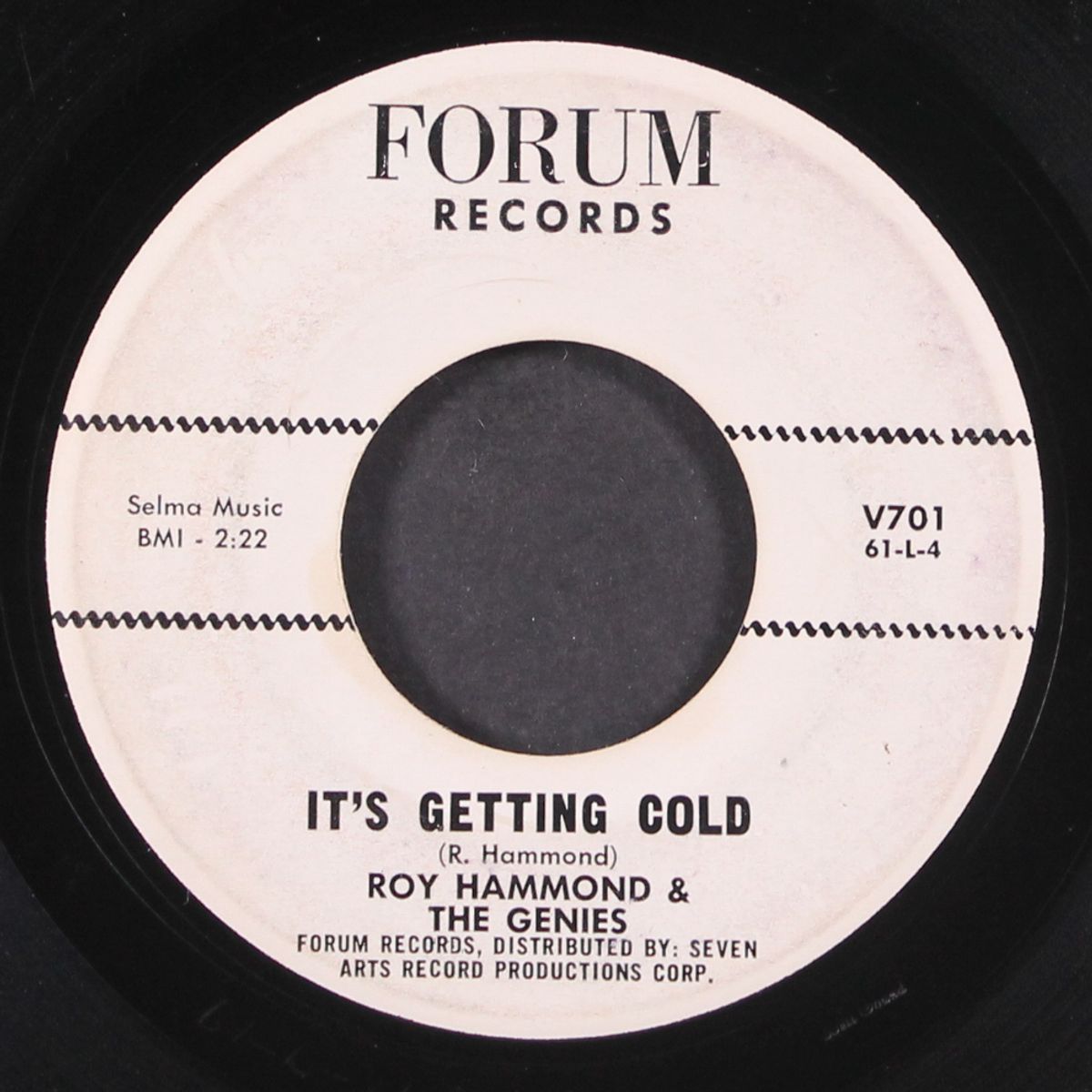mama blow your top / it's getting cold by ROY HAMMOND & GENIES