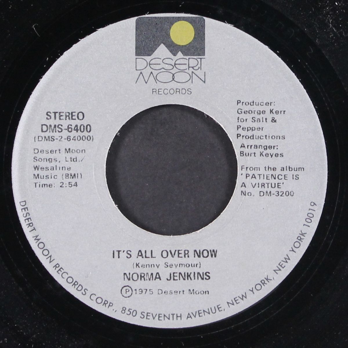gimme some (of your love) / it's all over now by NORMA JENKINS