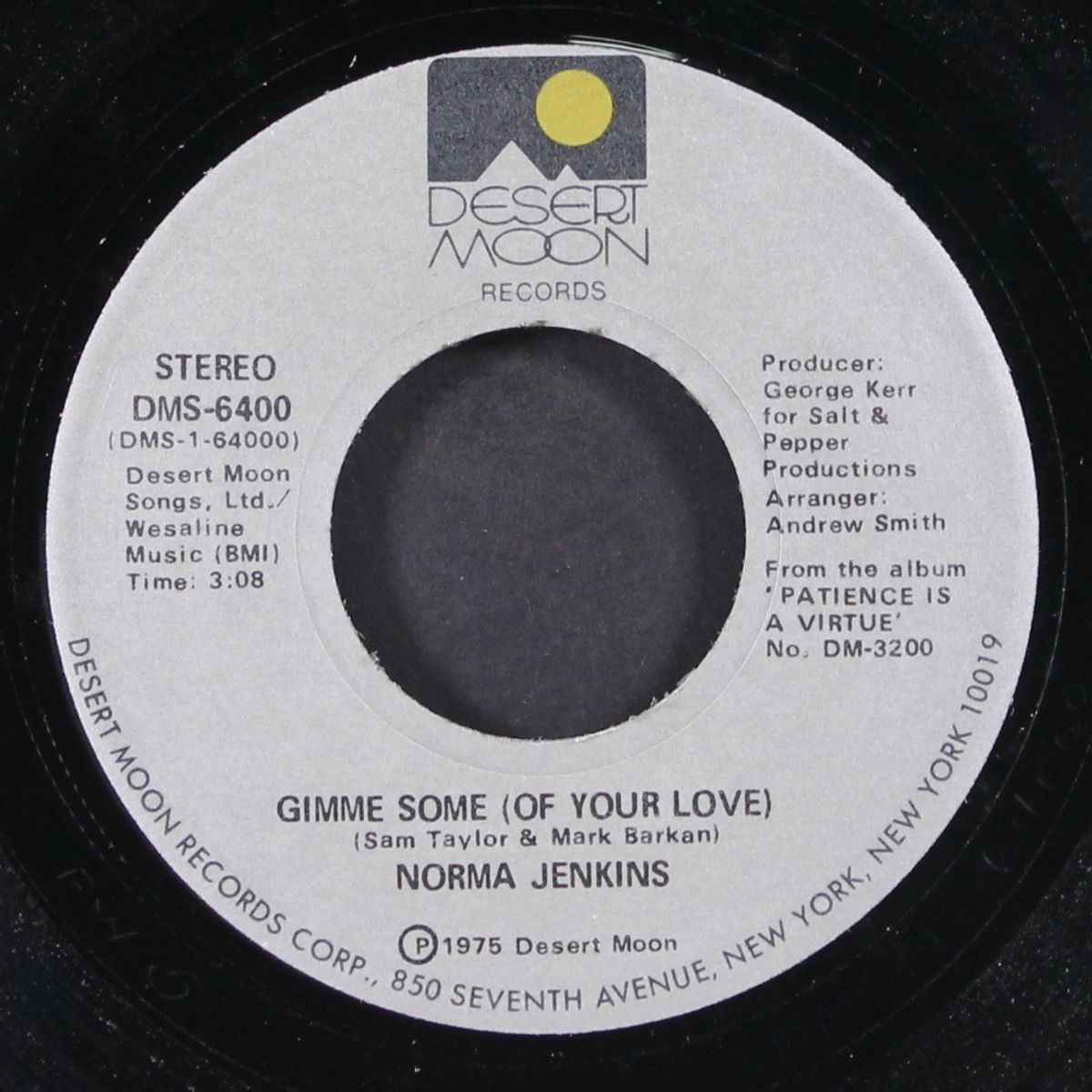 gimme some (of your love) / it's all over now by NORMA JENKINS