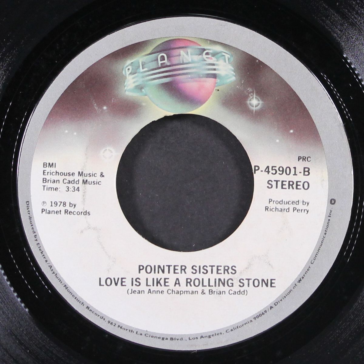 fire / love is like a rolling stone by POINTER SISTERS