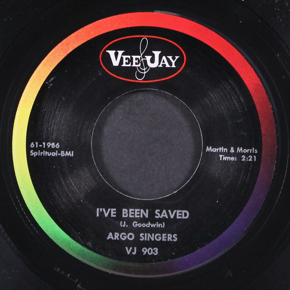 i've been saved / that's how i know jesus by ARGO SINGERS