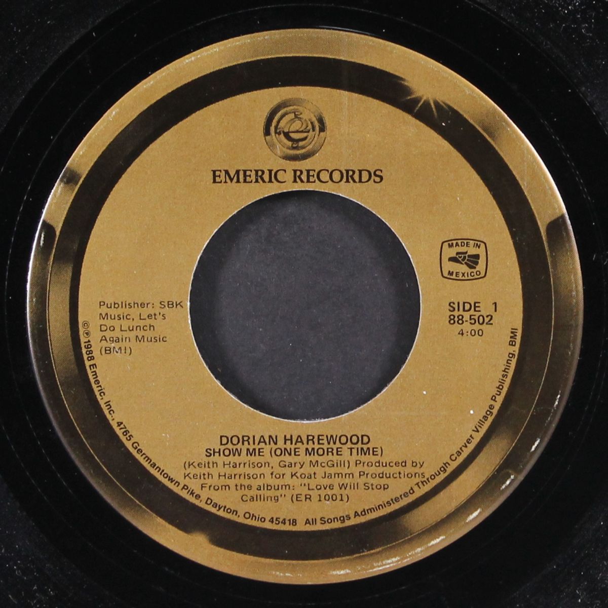 show me (one more time) / no excuses by DORIAN HAREWOOD