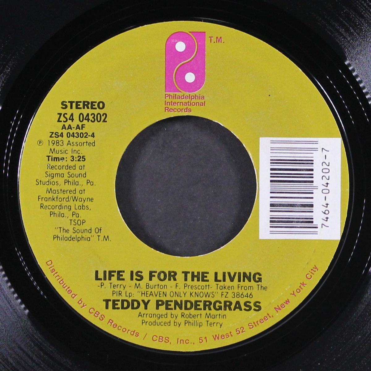 i want my baby back / life is for the living by TEDDY PENDERGRASS