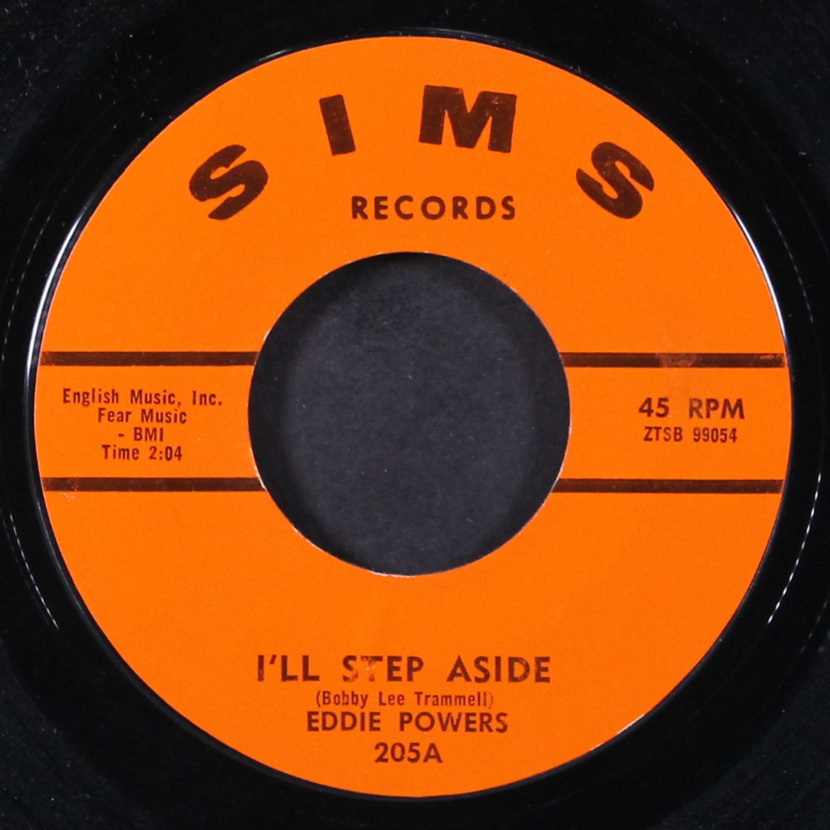 i'll step aside / my laura by EDDIE POWERS