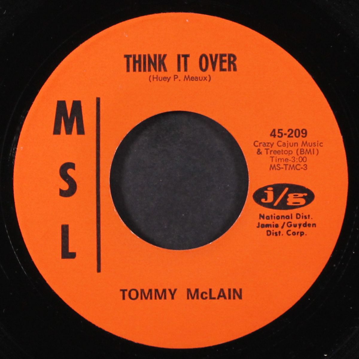 think it over / i can't take it no more by TOMMY MCLAIN