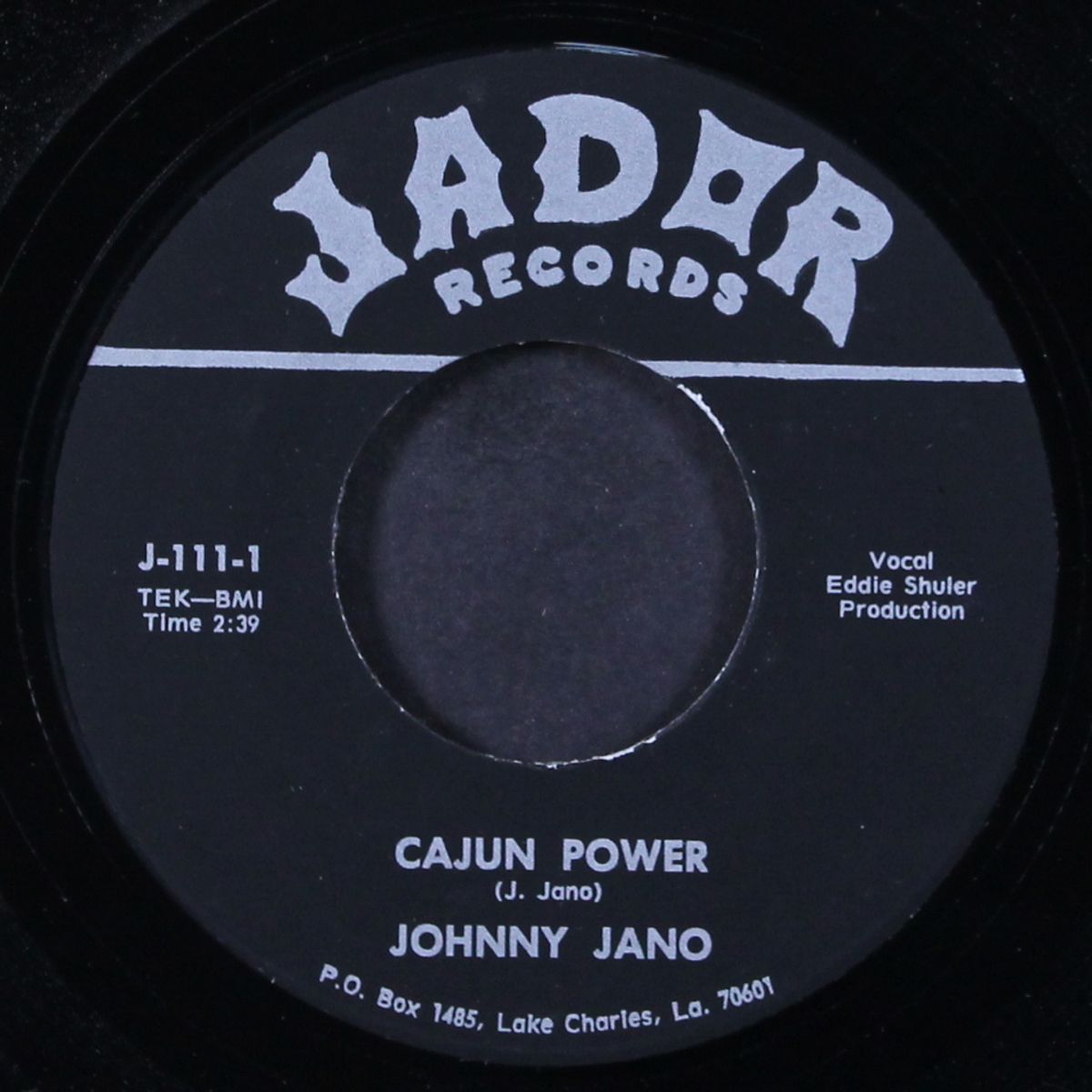 cajun power / its me again threse' by JOHNNY JANO