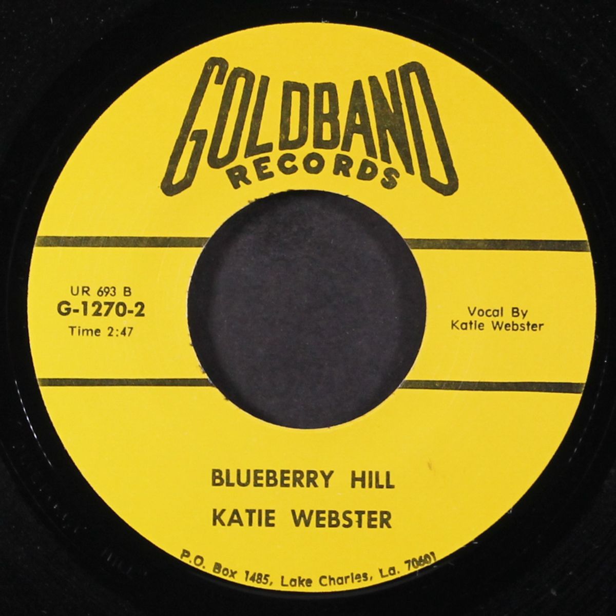 don't accuse me of being a devil / blueberry hill by KATIE WEBSTER