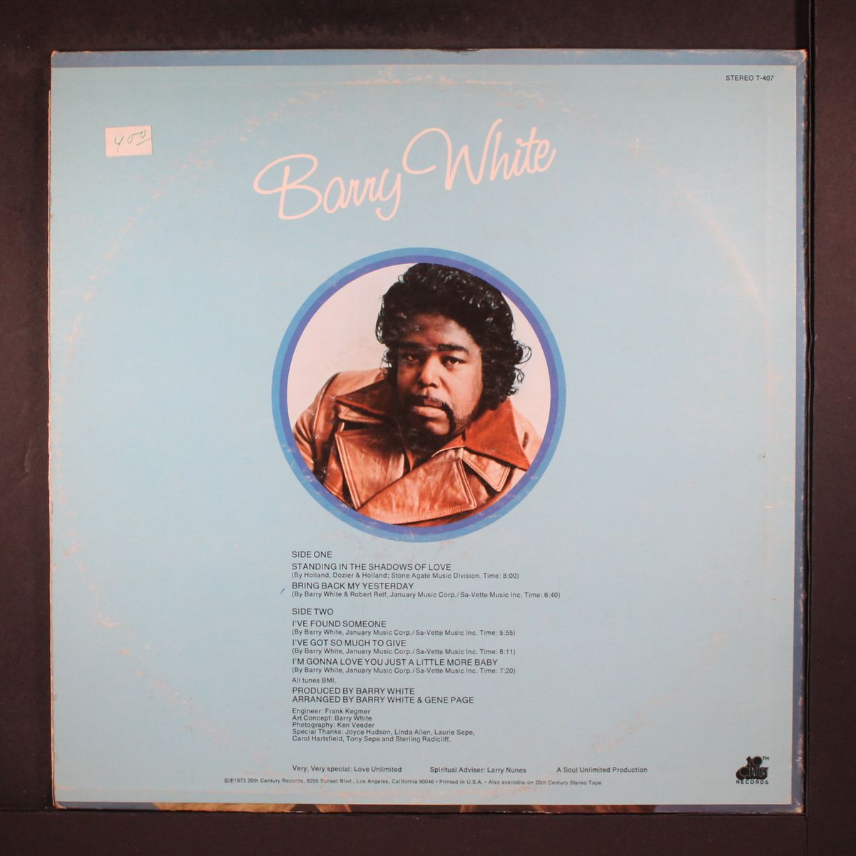 i've got so much to give by BARRY WHITE