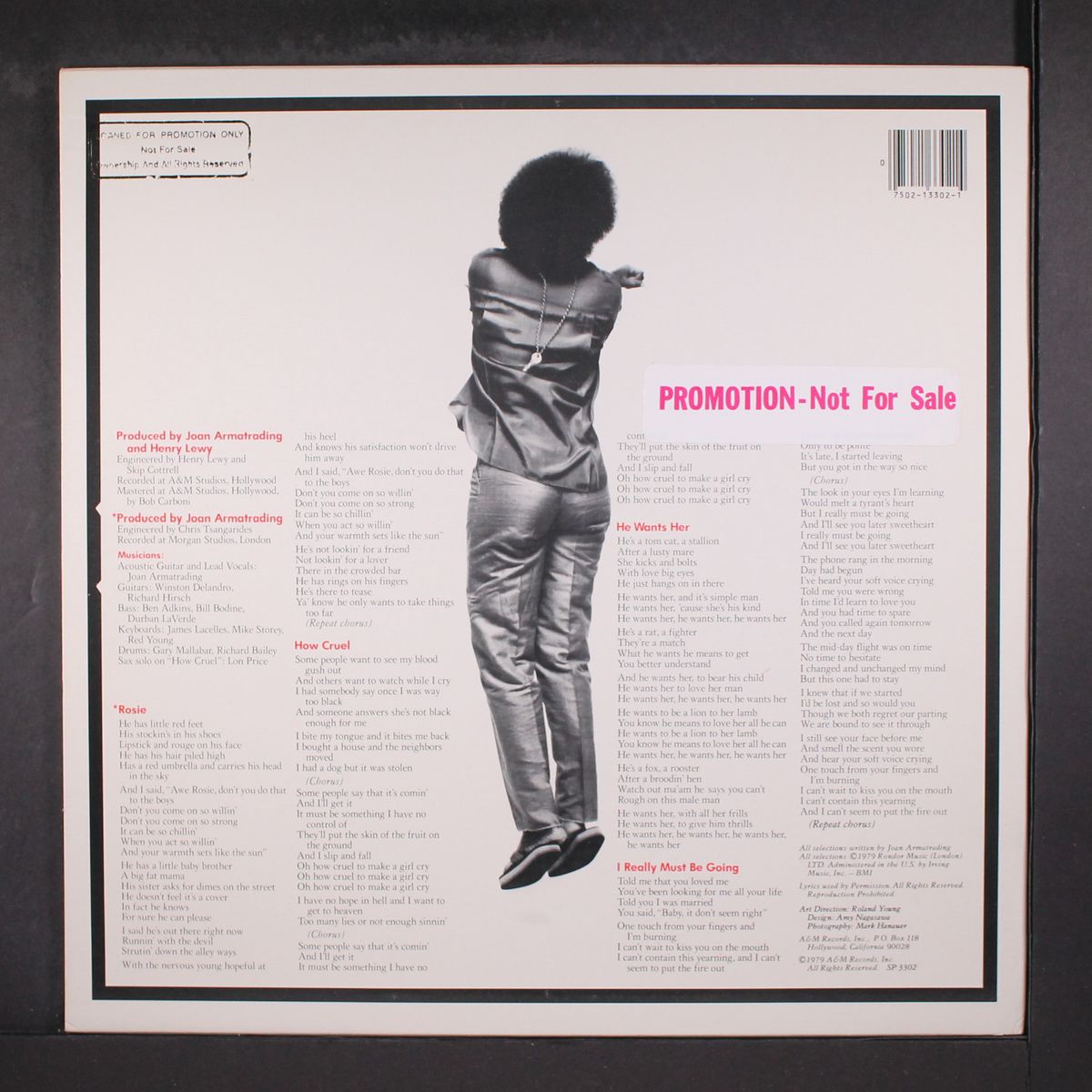 how cruel by JOAN ARMATRADING