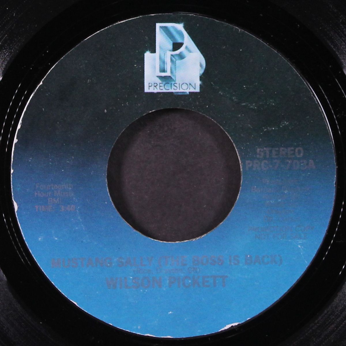 mustang sally (the boss is back) / instro by WILSON PICKETT