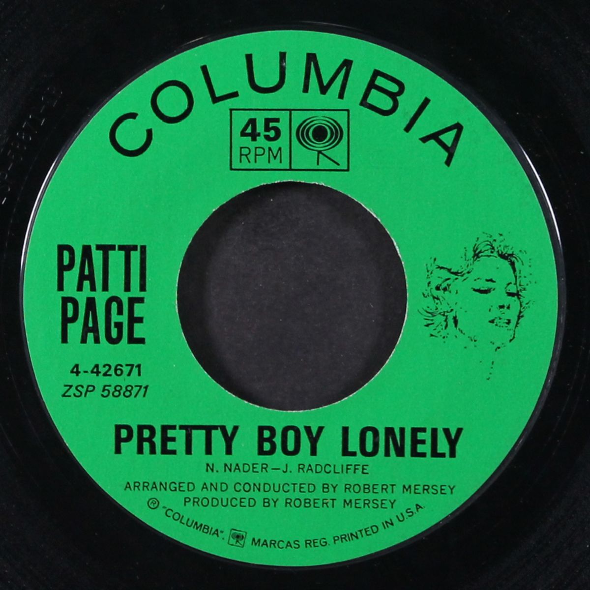 pretty boy lonely / just a simple melody by PATTI PAGE