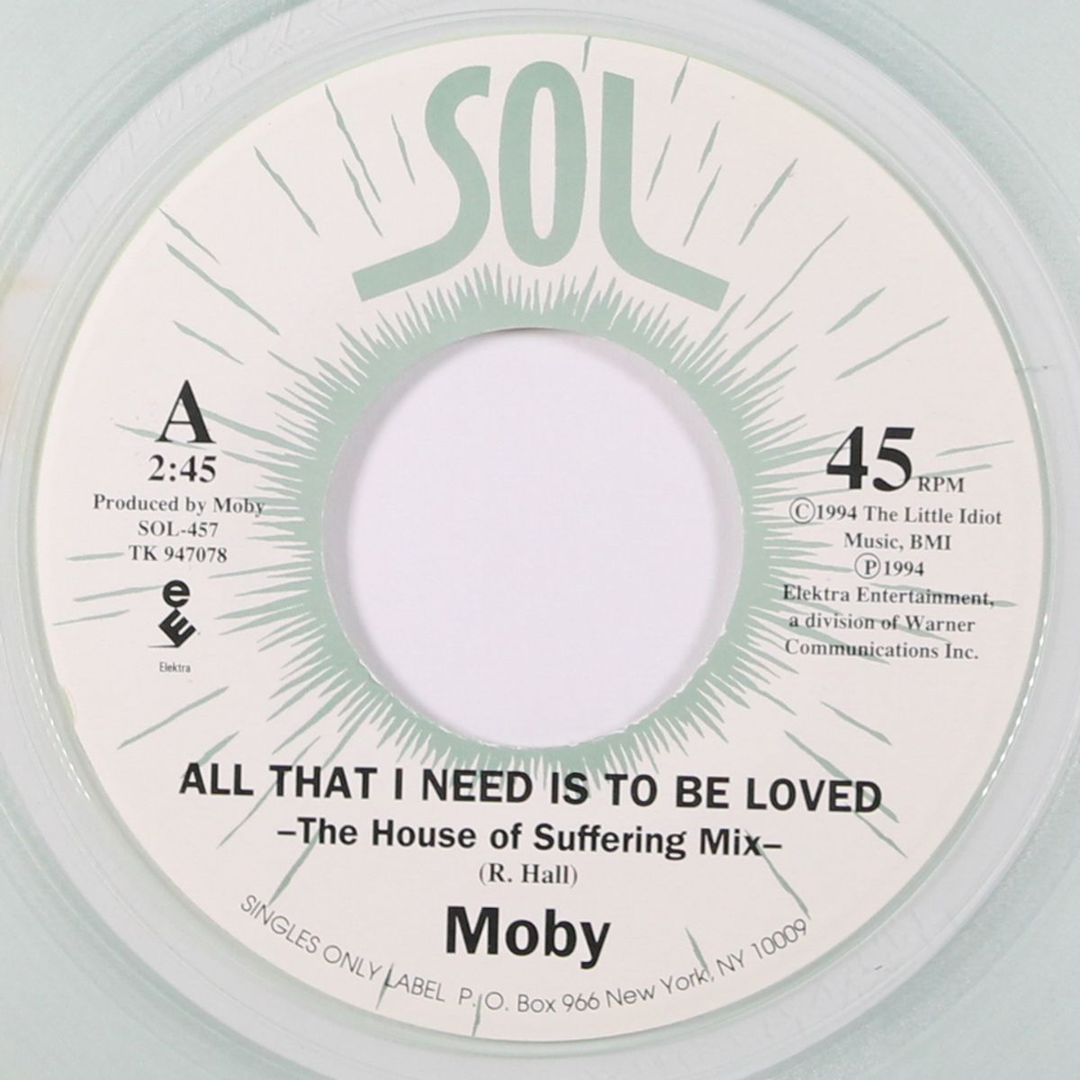all that i need is to be loved by MOBY