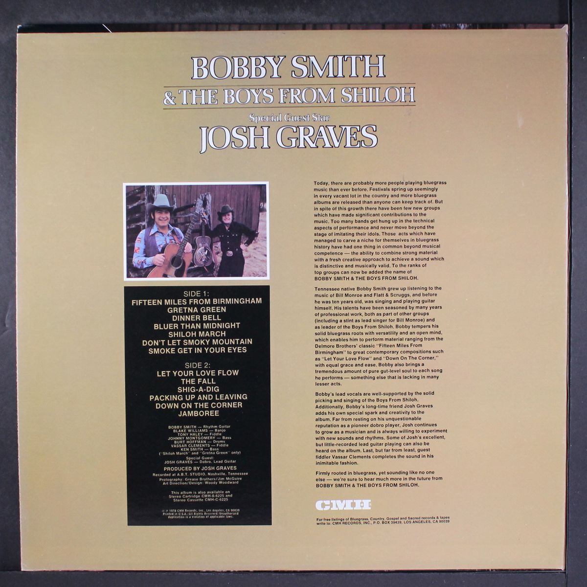 smokin' bluegrass by BOBBY SMITH