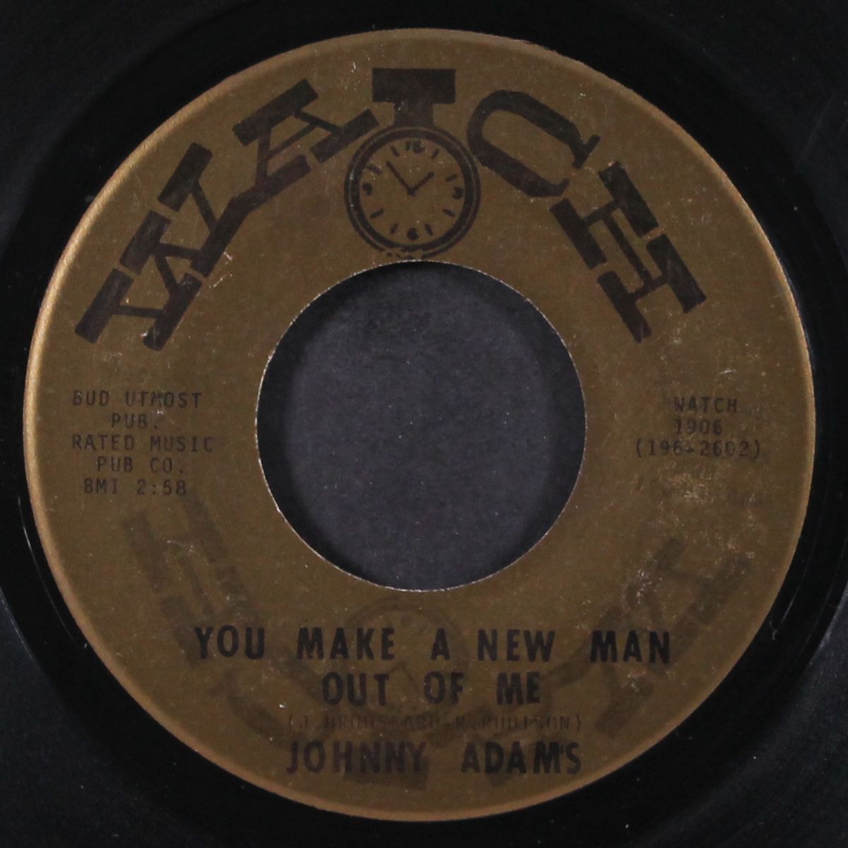 release me / you make a new man out of me by JOHNNY ADAMS