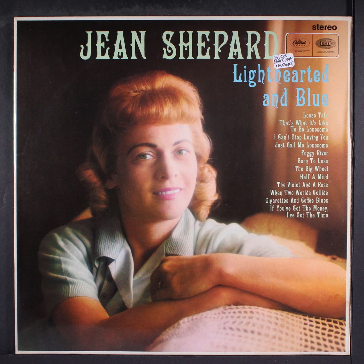 lighthearted and blue by JEAN SHEPARD