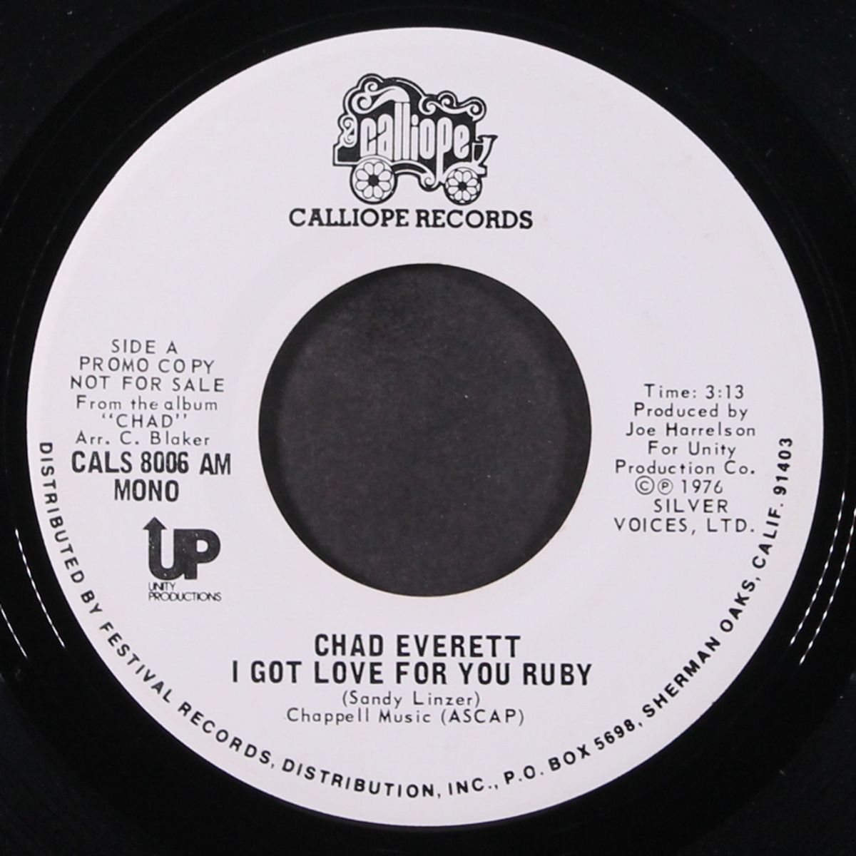 i got love for you ruby / mono by CHAD EVERETT