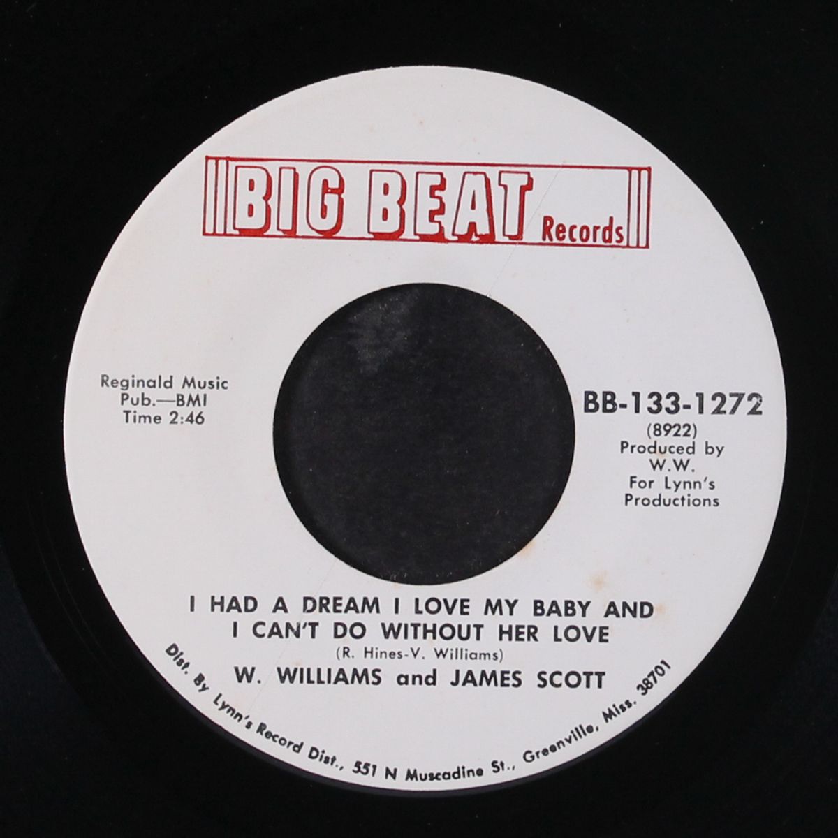 muhammad ali soul dance / i had a dream i love my baby and i can't do without her love by BLUE MEN