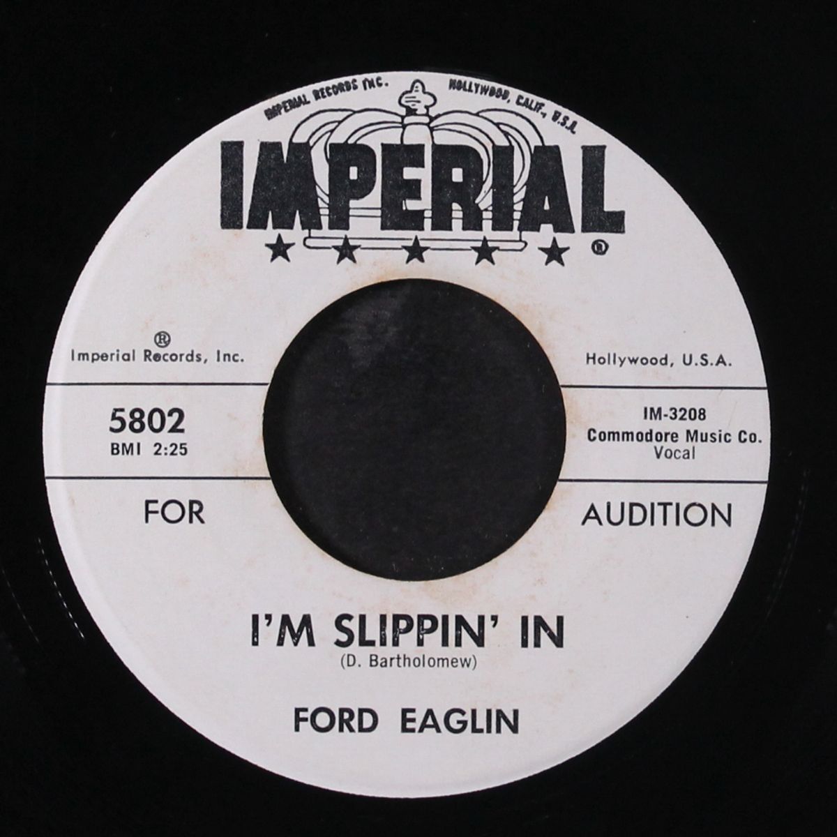going to the river / i'm slippin' in by FORD EAGLIN