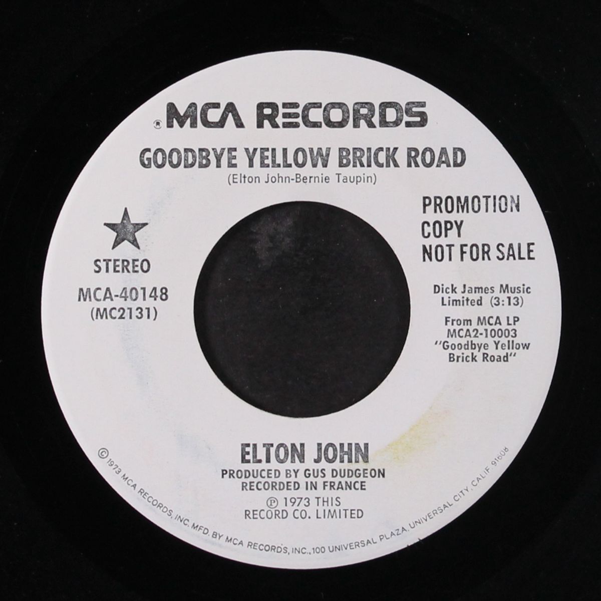 goodbye yellow brick road / mono by ELTON JOHN