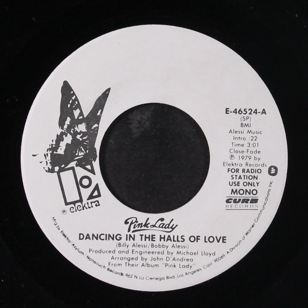 dancing in the halls of love / same by PINK LADY