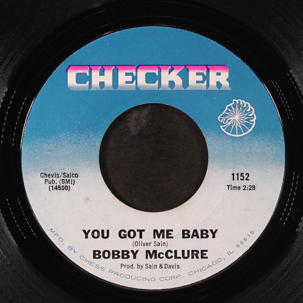 peak of love / you got me baby by BOBBY MCCLURE