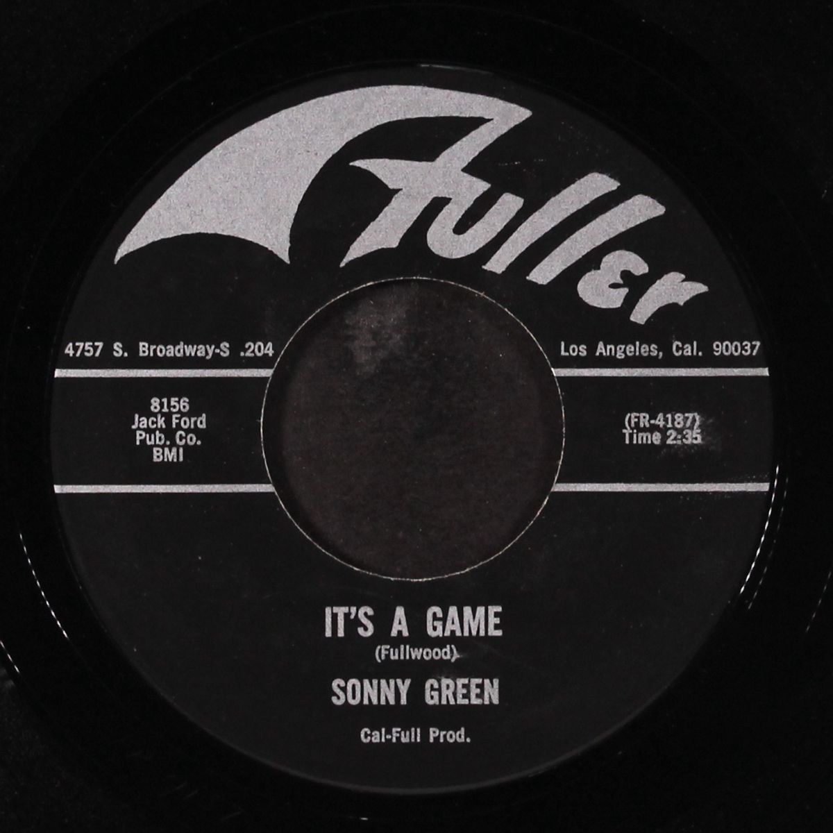 i can ketch but i can't hold / it's a game by SONNY GREEN