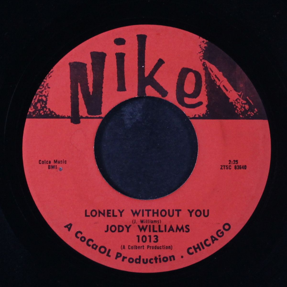lonely without you / moanin' for molasses by JODY WILLIAMS