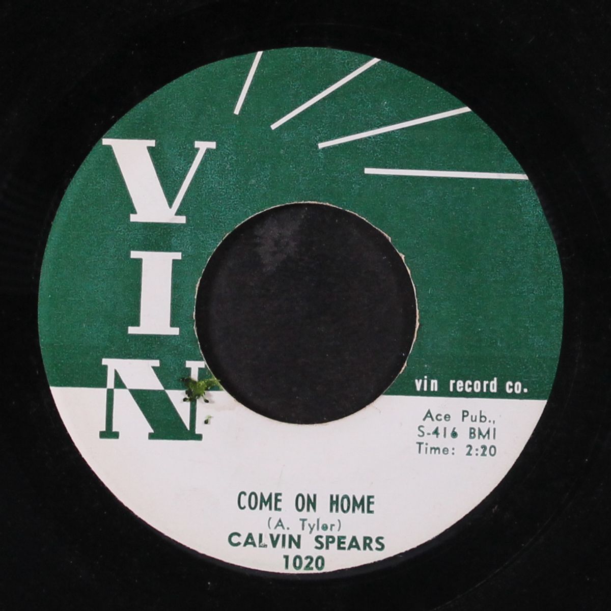 doing the rock & roll / come on home by CALVIN SPEARS