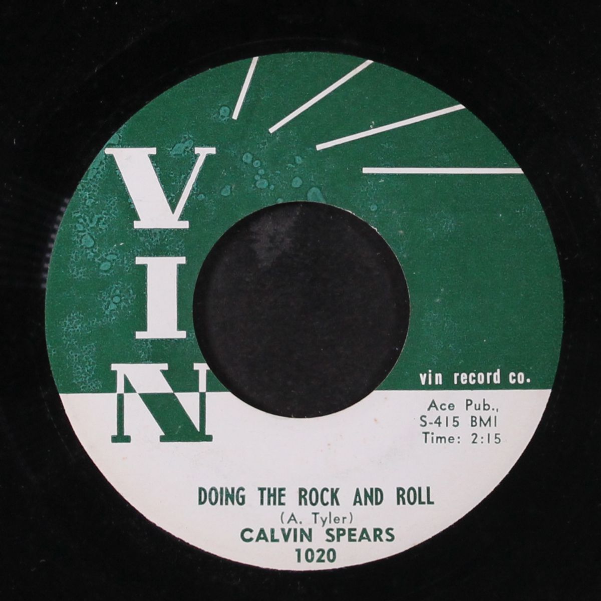 doing the rock & roll / come on home by CALVIN SPEARS