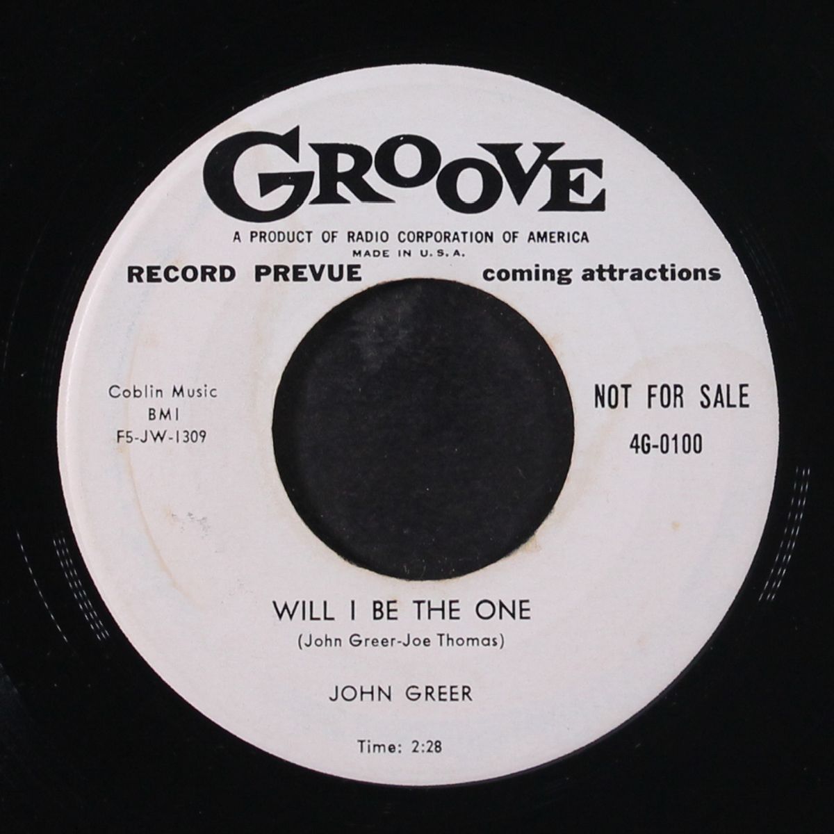 lucky, lucky me / will i be the one by JOHN GREER