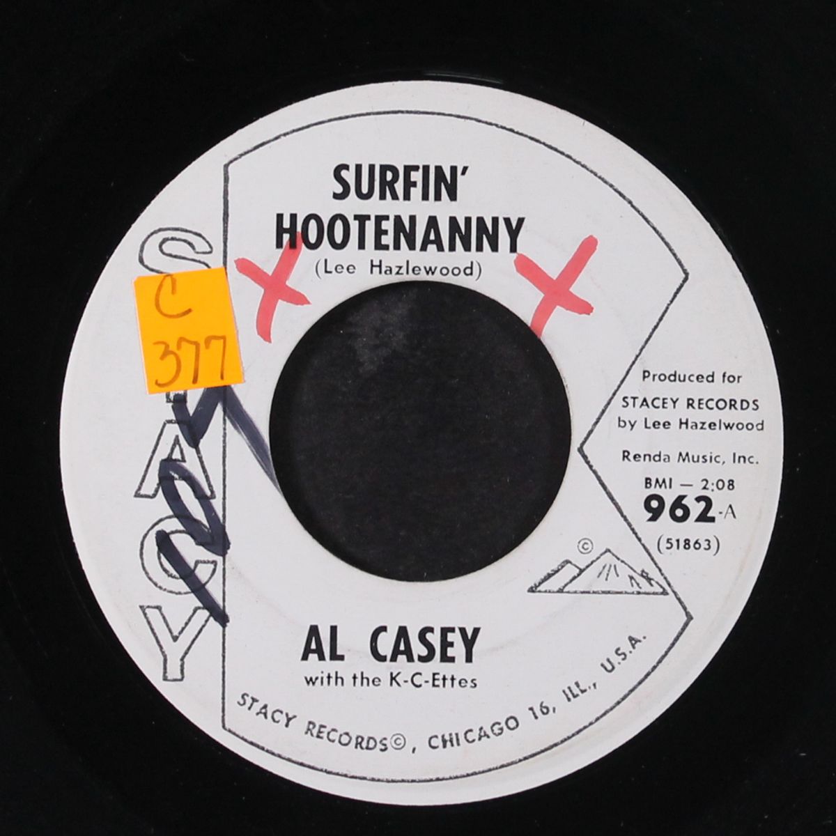 surfin' hootenanny by AL CASEY