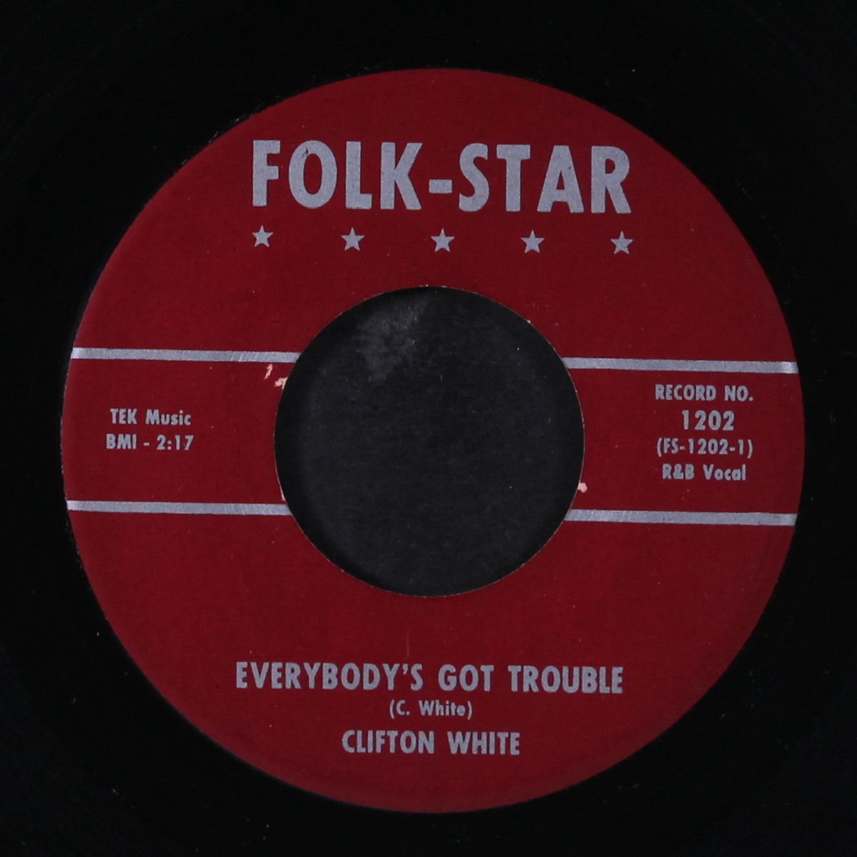everybody's got trouble / raise some sand by CLIFTON WHITE