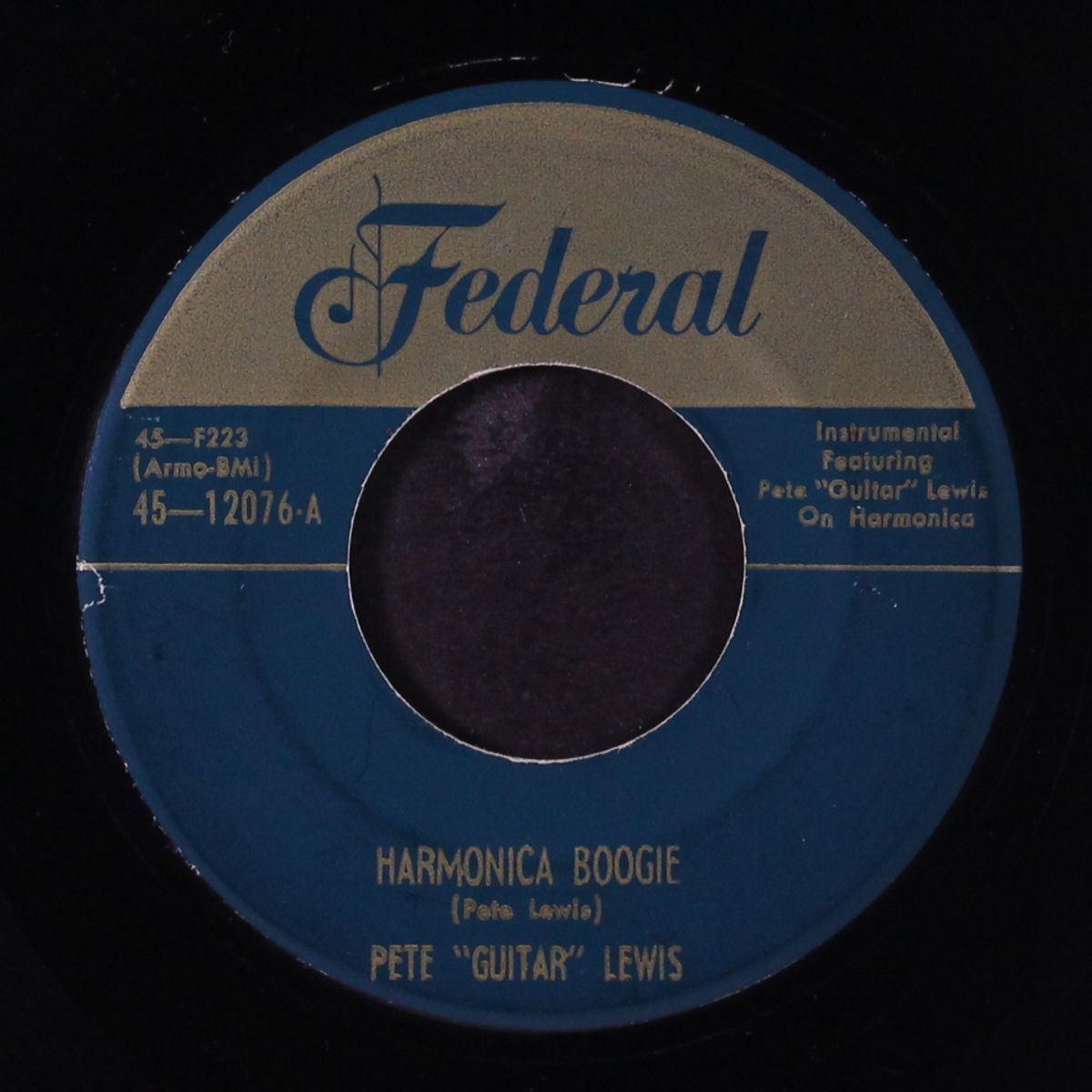 harmonica boogie / raggedy blues by PETE GUITAR LEWIS