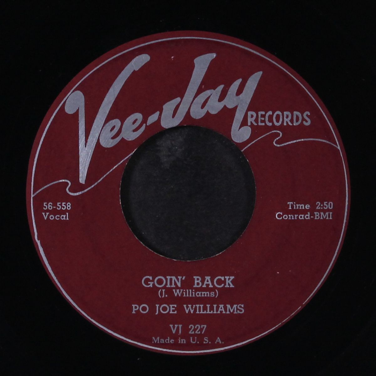 my baby left / goin back by PO JOE WILLIAMS