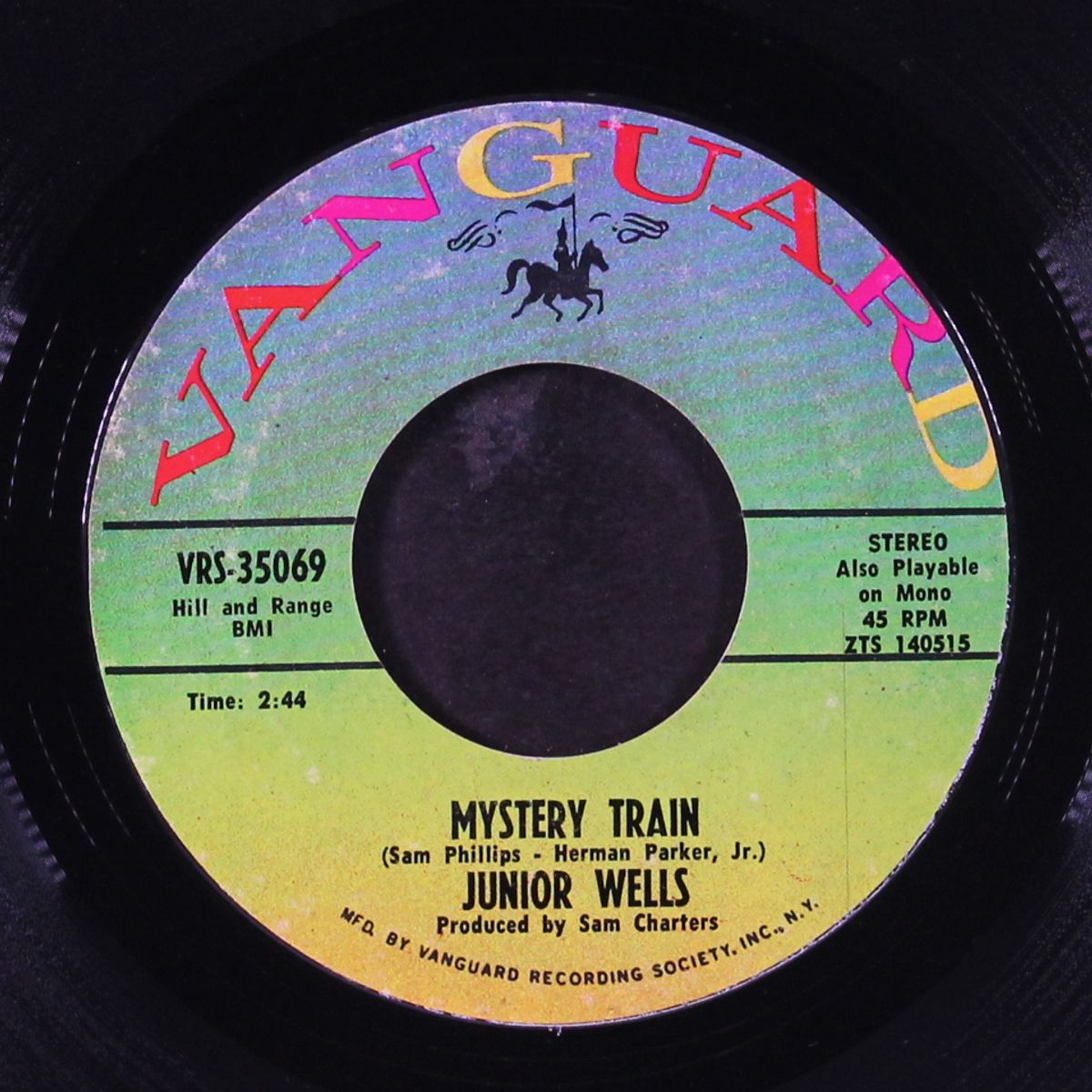 mystery train / stop breakin' down by JUNIOR WELLS
