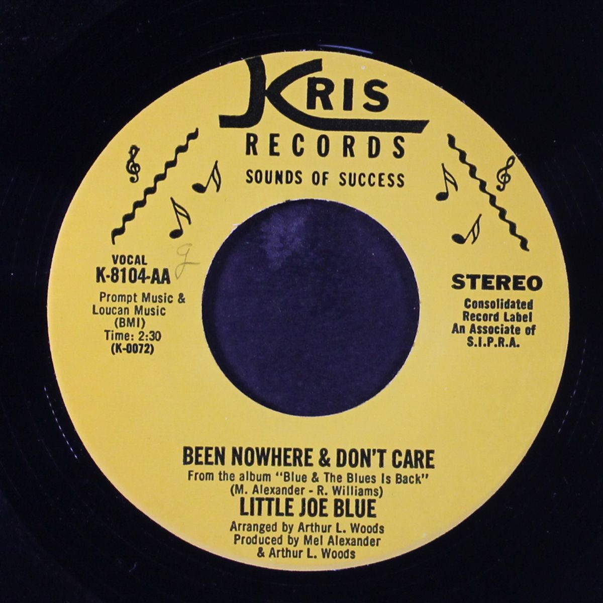 wasn't born yesterday / been nowhere & don't care by LITTLE JOE BLUE