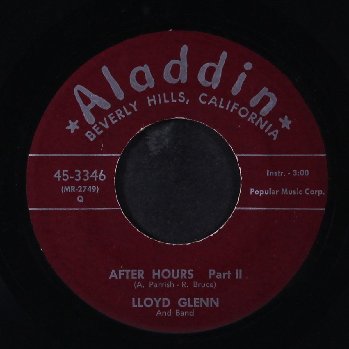 after hours by LLOYD GLENN