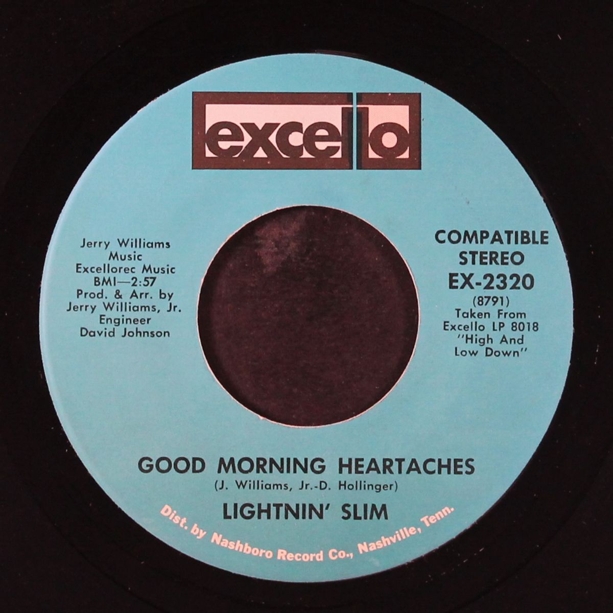 my babe / good morning heartache by LIGHTNIN' SLIM