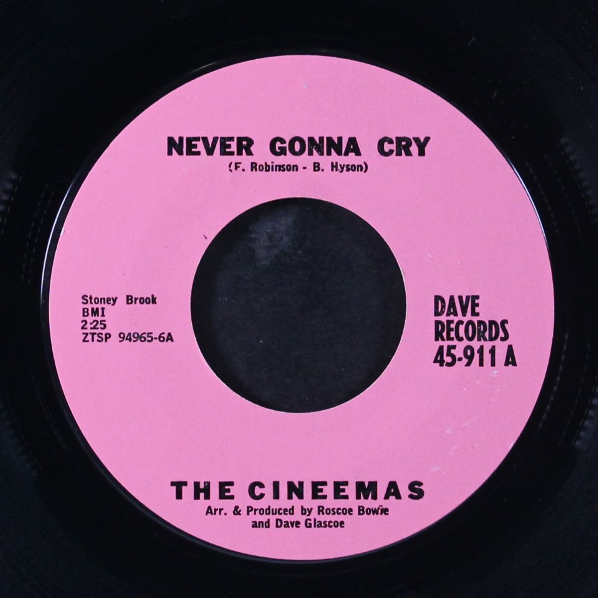 never gonna cry / a crush on you by CINEEMAS