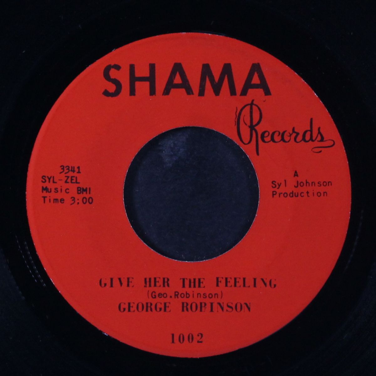 give her the feeling by GEORGE ROBINSON