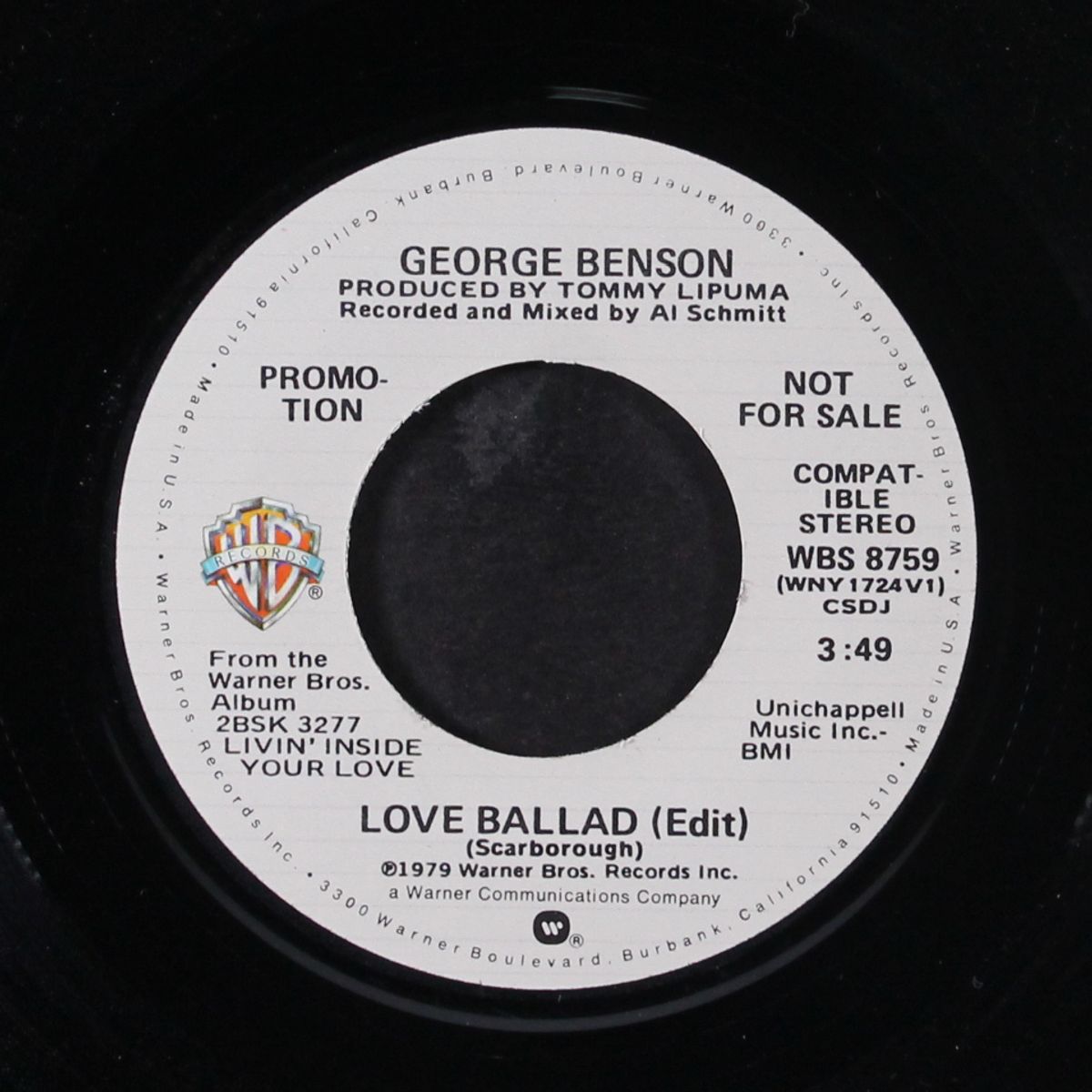 love ballad / short by GEORGE BENSON