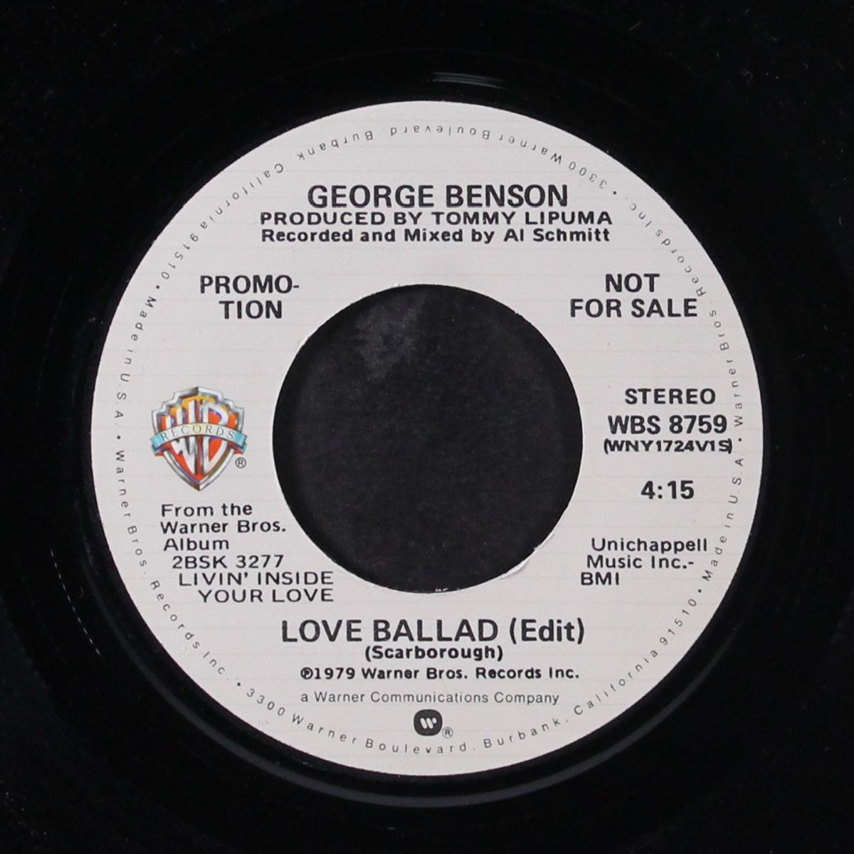 love ballad / short by GEORGE BENSON